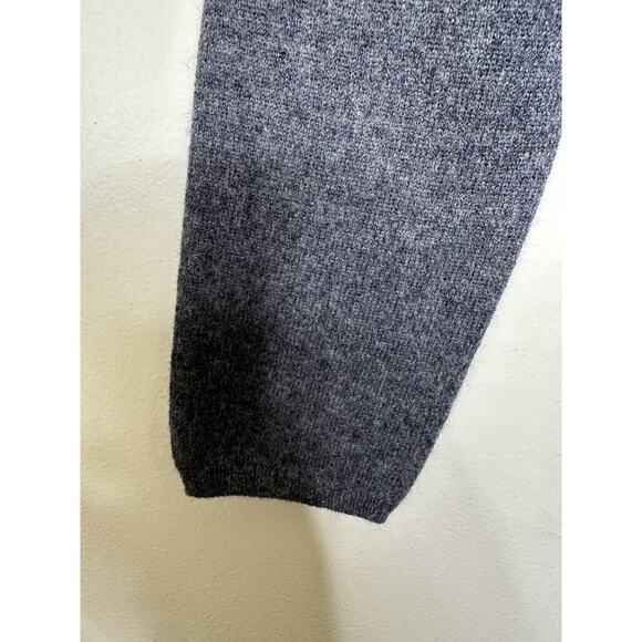 State Cashmere NEW Open Cardigan Gray Woman’s Medium 100% Cashmere Long Drape - Picture 3 of 8